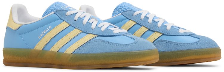 adidas Wmns Gazelle Indoor Blue Burst Yellow