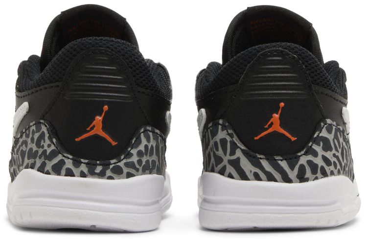 Air Jordan Legacy 312 Low TD Black White Safety Orange