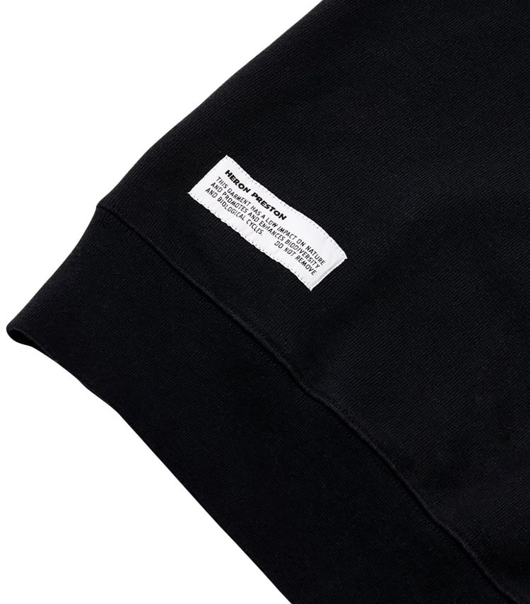 Heron Preston Nightshift Logo T Shirt BlackOrange