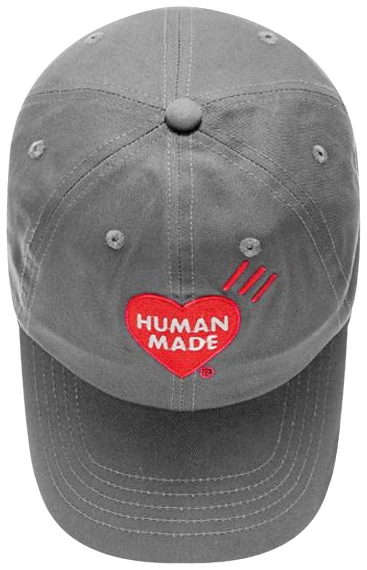 Human Made Heart Cap Grey