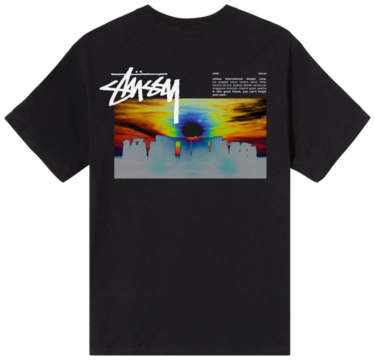 Stussy Stonehenge Tee Black