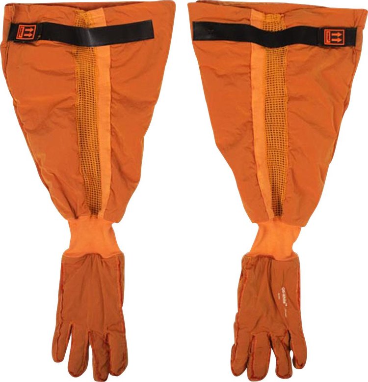 Off-White Sleeve Gloves 'Orange'