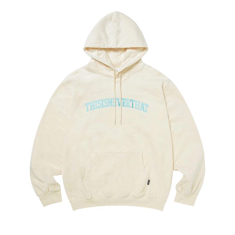 thisisneverthat ARC Logo Hooded Sweatshirt Ivory