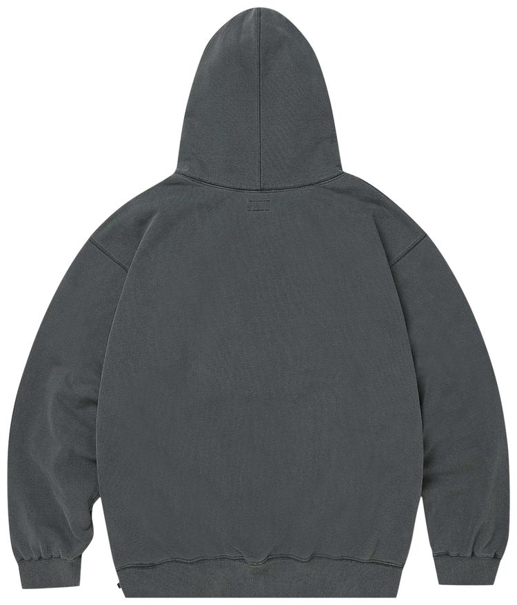 thisisneverthat L Logo Hooded Sweatshirt Charcoal