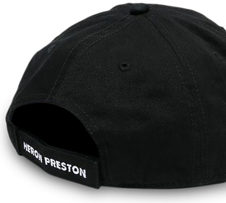 Heron Preston CTNMB Halo Baseball Cap BlackWhite