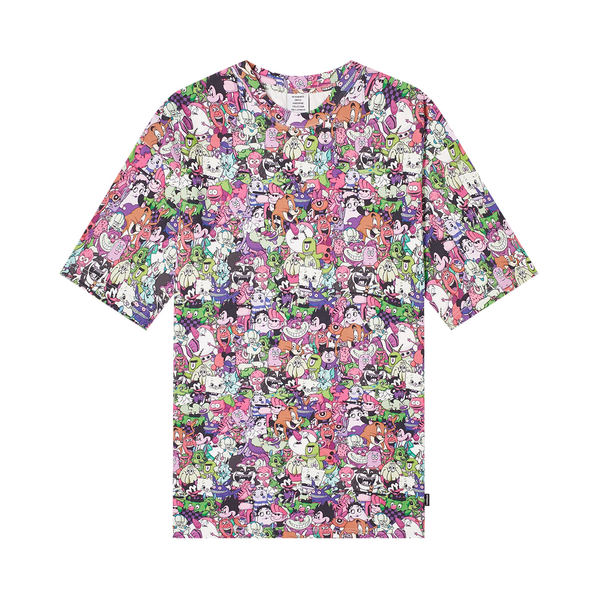 Buy Vetements Cartoon Mania T-Shirt 'Multicolor/Hot' - UE51TR850H MULT |  GOAT SA
