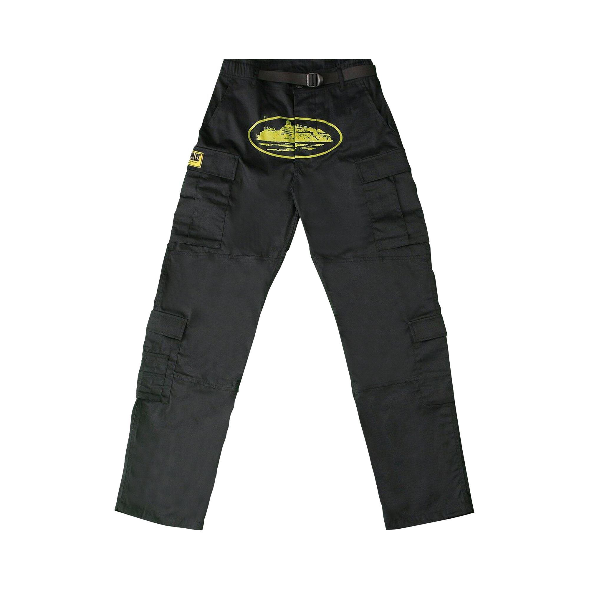 Buy Corteiz Yella Guerillaz Cargos 'Black/Yellow' - 7892