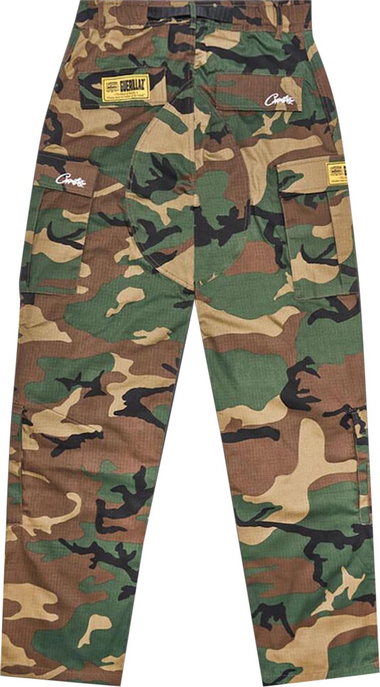 Corteiz Guerillaz Cargos Woodland Camo