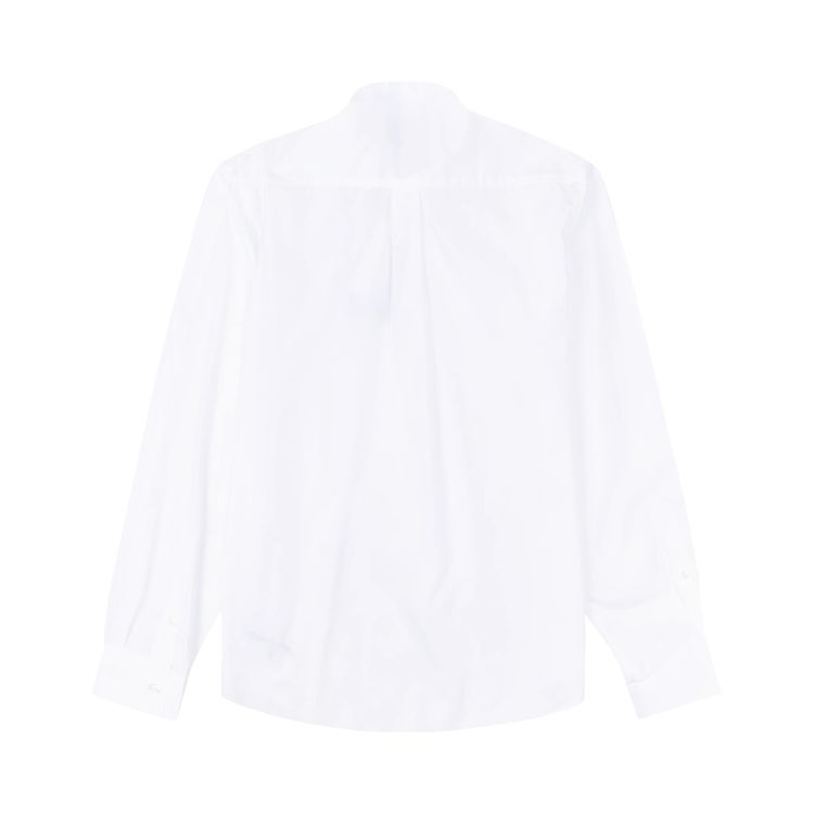Simone Rocha Beaded Bell Classic Fit Shirt White