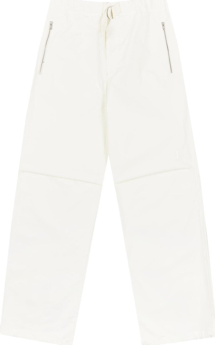 Jil Sander Drawstring Trousers 'White'