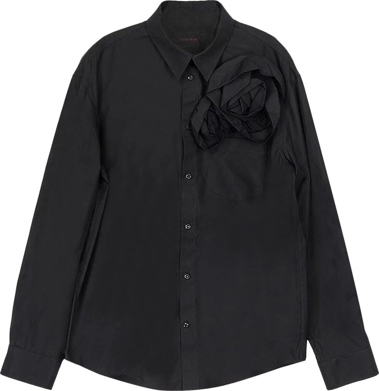 Simone Rocha Classic Fit Shirt 'Black'