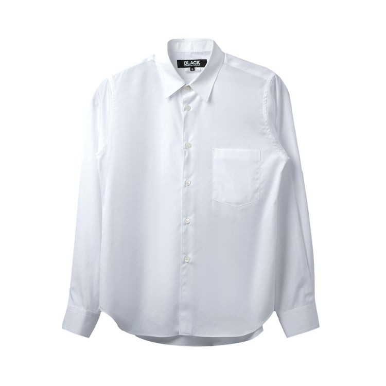 Comme des Garcons Button Up Blouse White