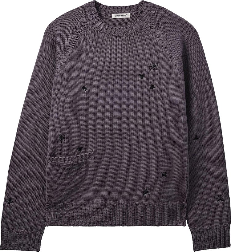 Undercover Patch Pocket Sweater 'Grey'