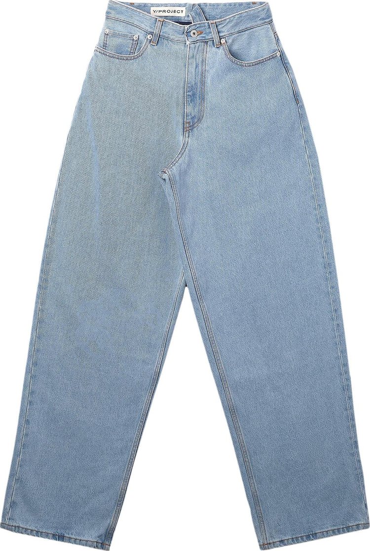 Y/Project Multi Waist Band Jeans 'Blue'
