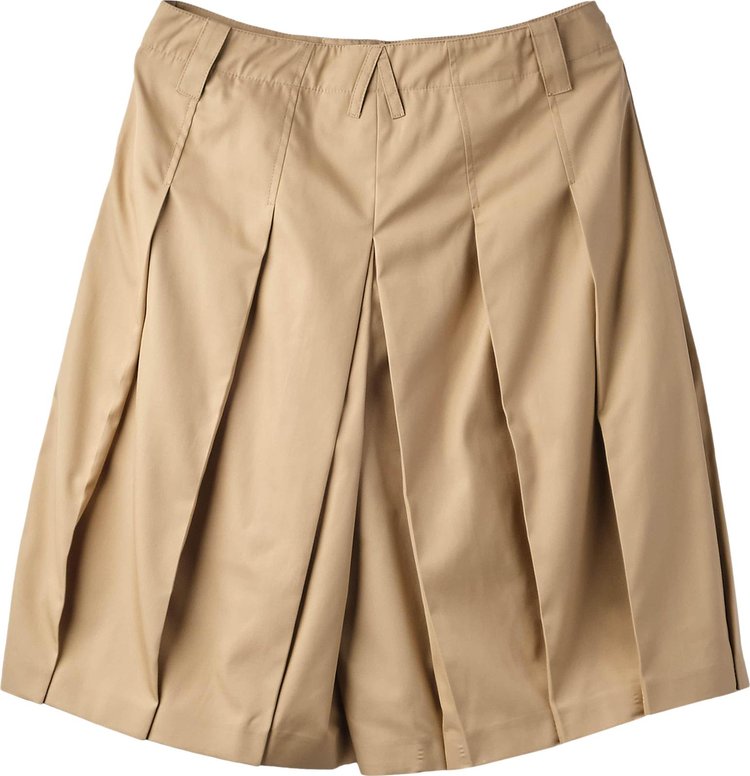 Ambush Pleated Short Beige