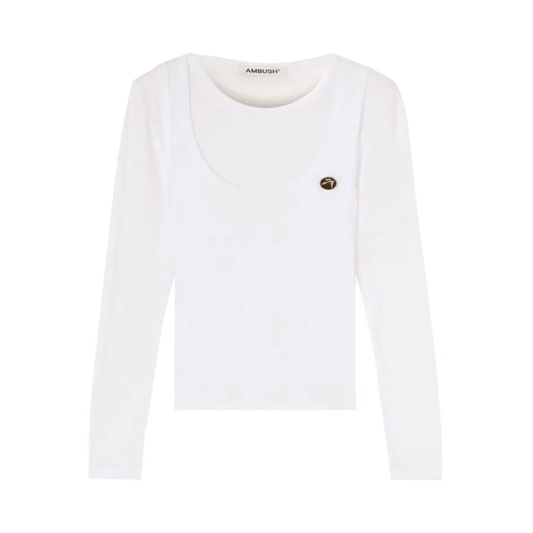 Ambush Double Layer Top White