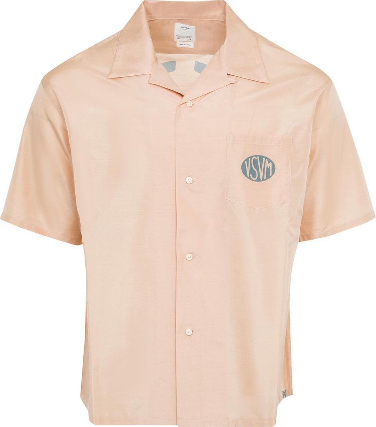 Visvim Crosby Short Sleeve Shirt Pink