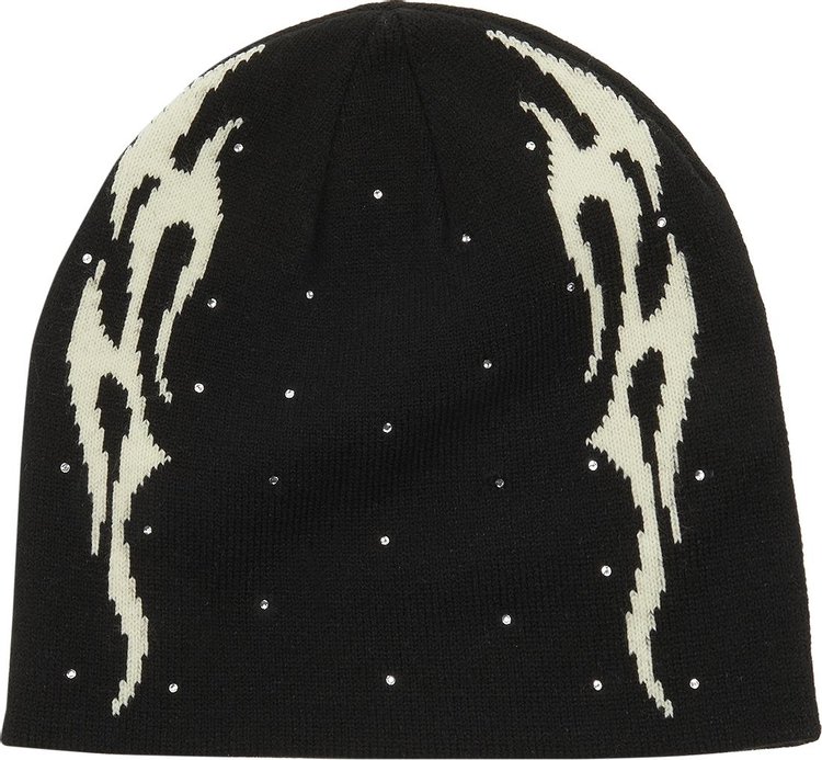 Hellstar Flame Beanie Black