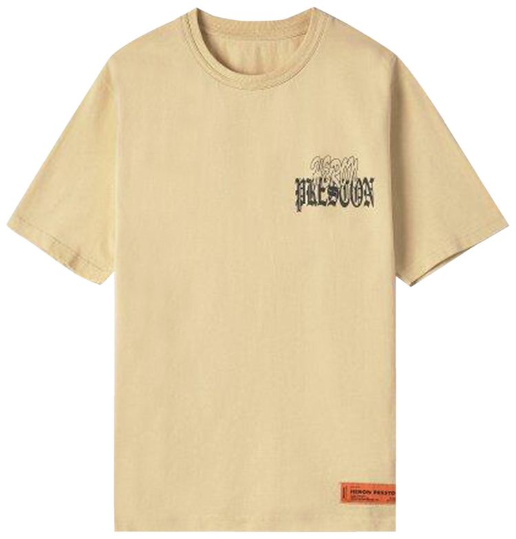 Heron Preston Heron Atlas Tee BeigeBlue