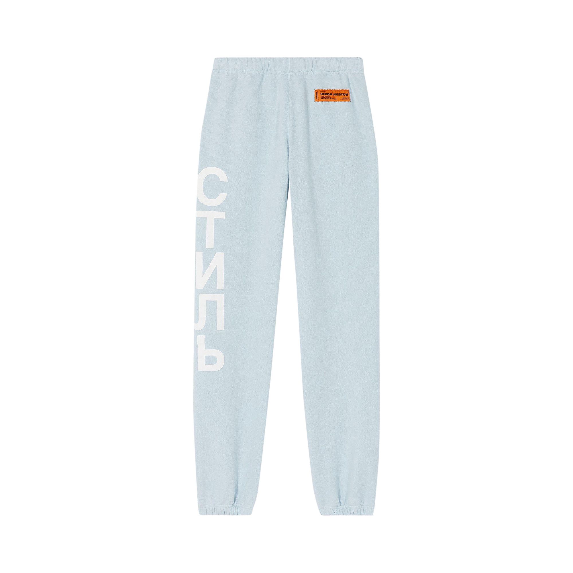 HERON PRESTON Ctnmb Logo Print トラックパンツ Heron Preston CTNMB logo-print track-pants | Black | FARFETCH