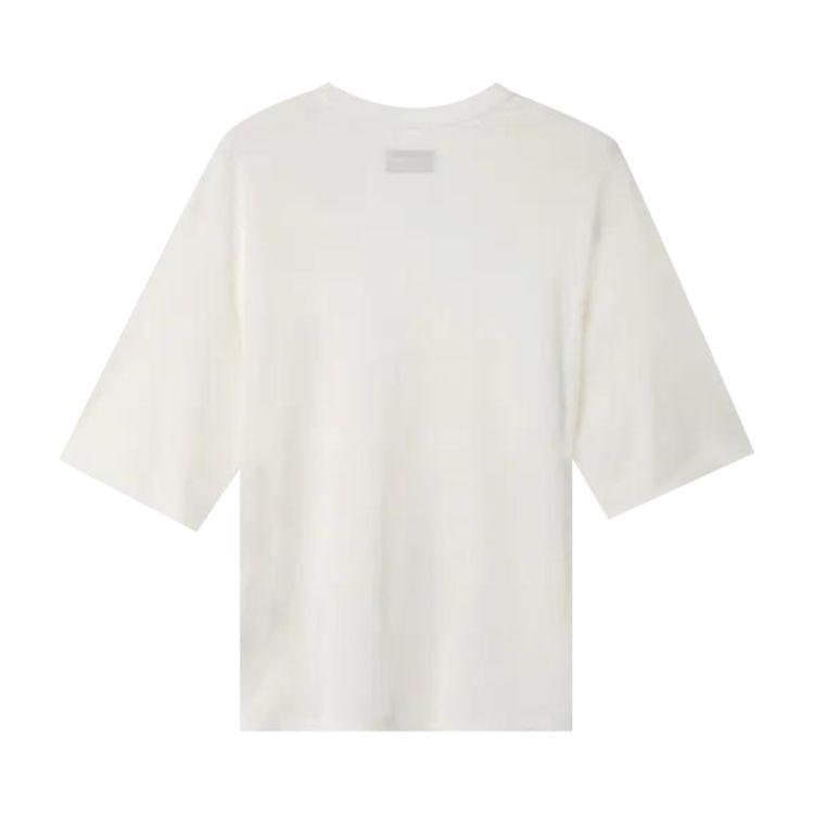 Ambush Short Sleeve Gathered T Shirt White