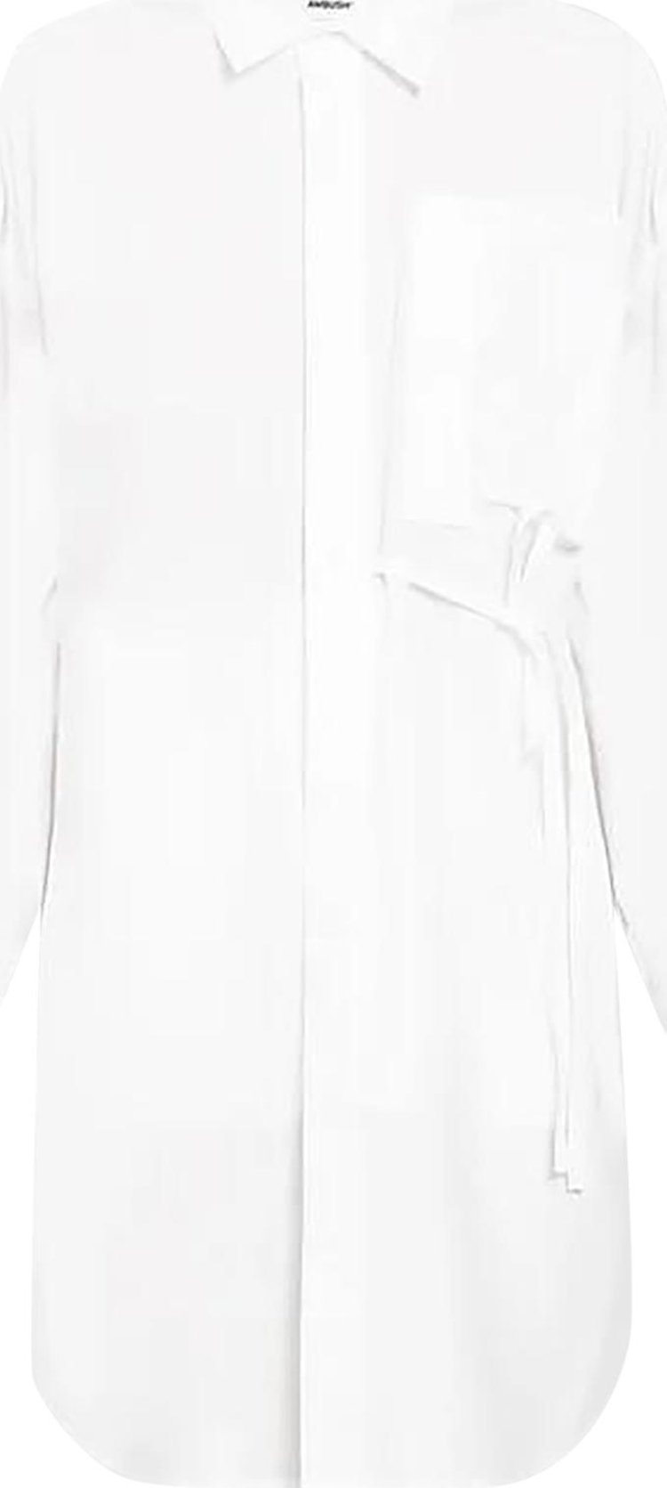 Ambush Oversized Long Shirt Dress 'White'