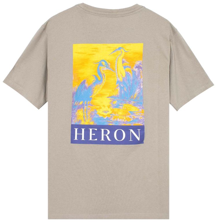 Heron Preston Oversized Tee Grey