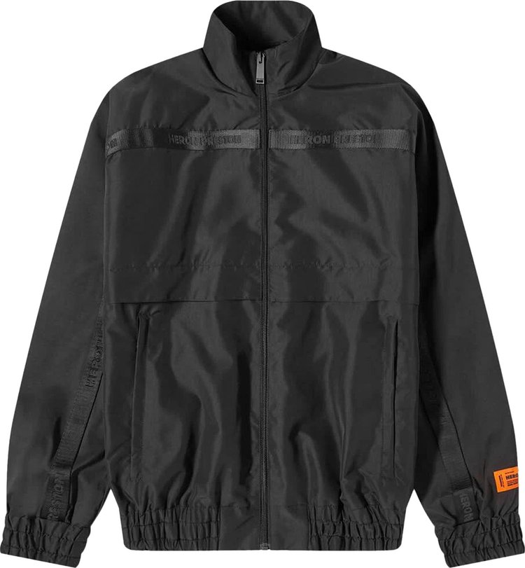 Heron Preston Ex Ray Hooded Windbreaker Black