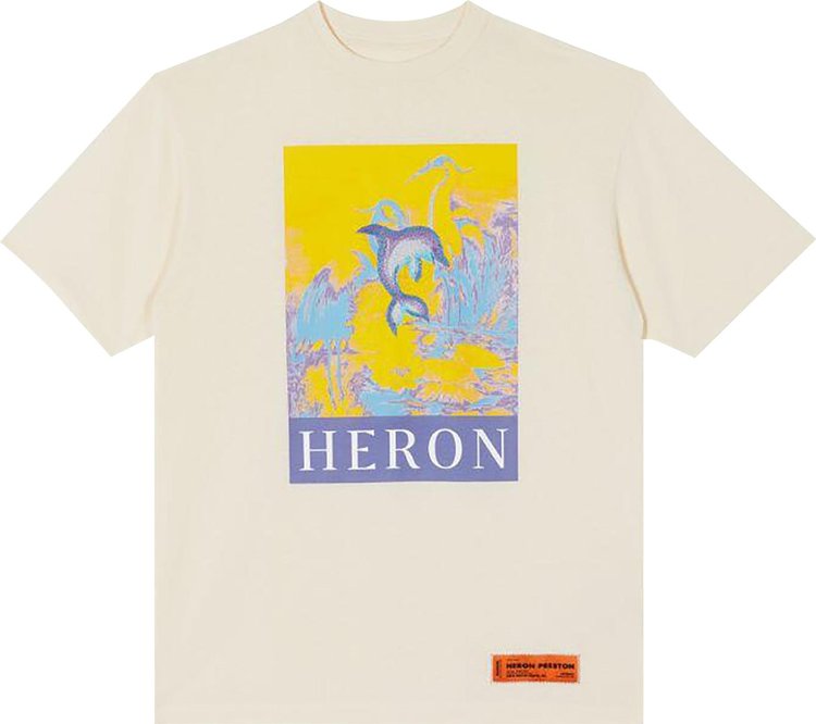 Heron Preston Printed Crewneck T-Shirt 'Black'