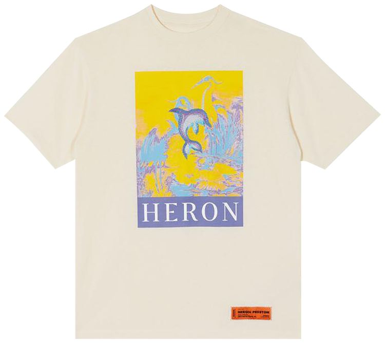 Heron Preston Printed Crewneck T Shirt Black