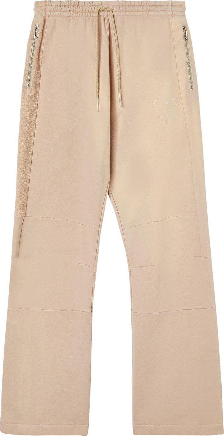 Off-White Laundry Panelled Track Pants 'Beige'
