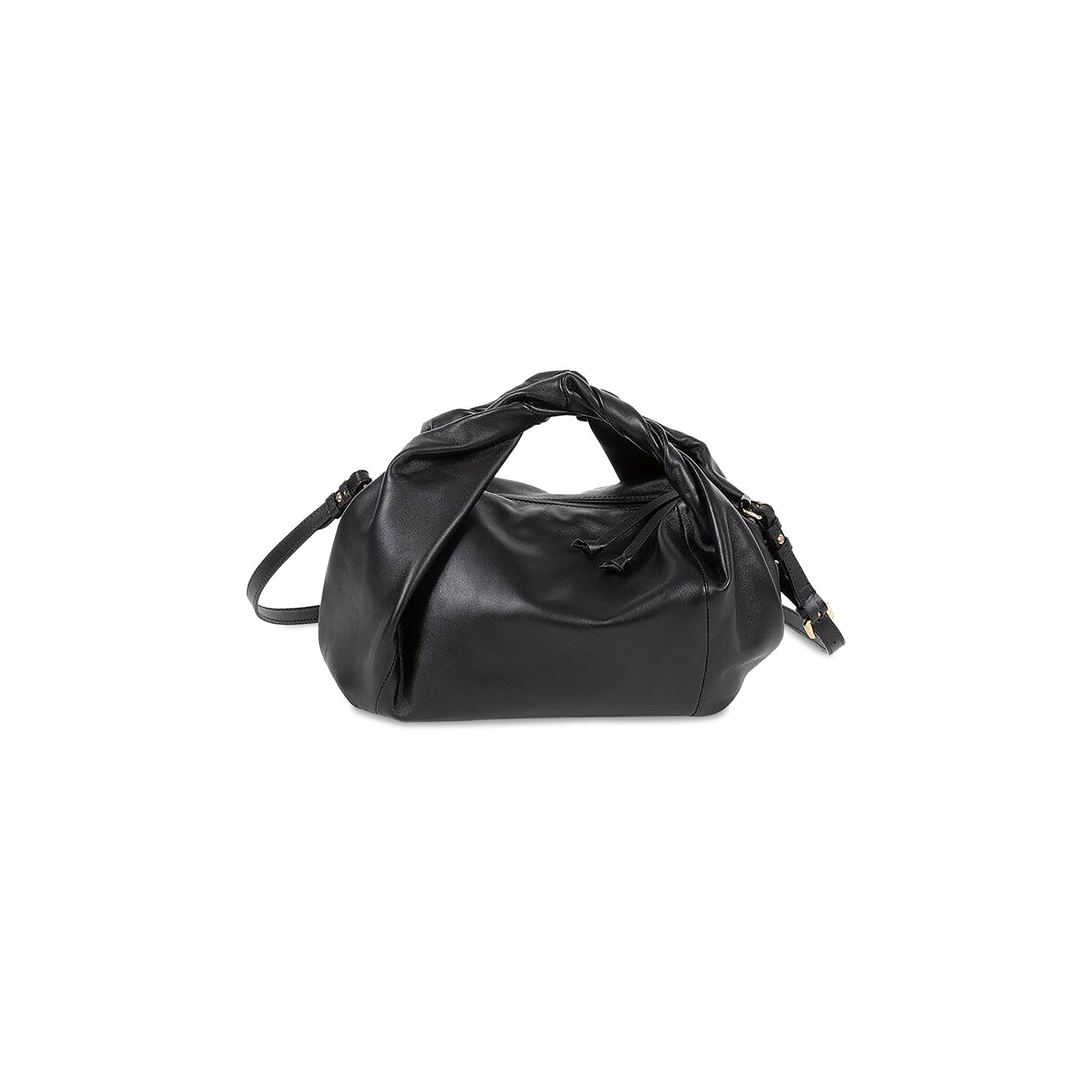 Buy Dries Van Noten Large Duffle Crossbody Soft Leather Twist Bag