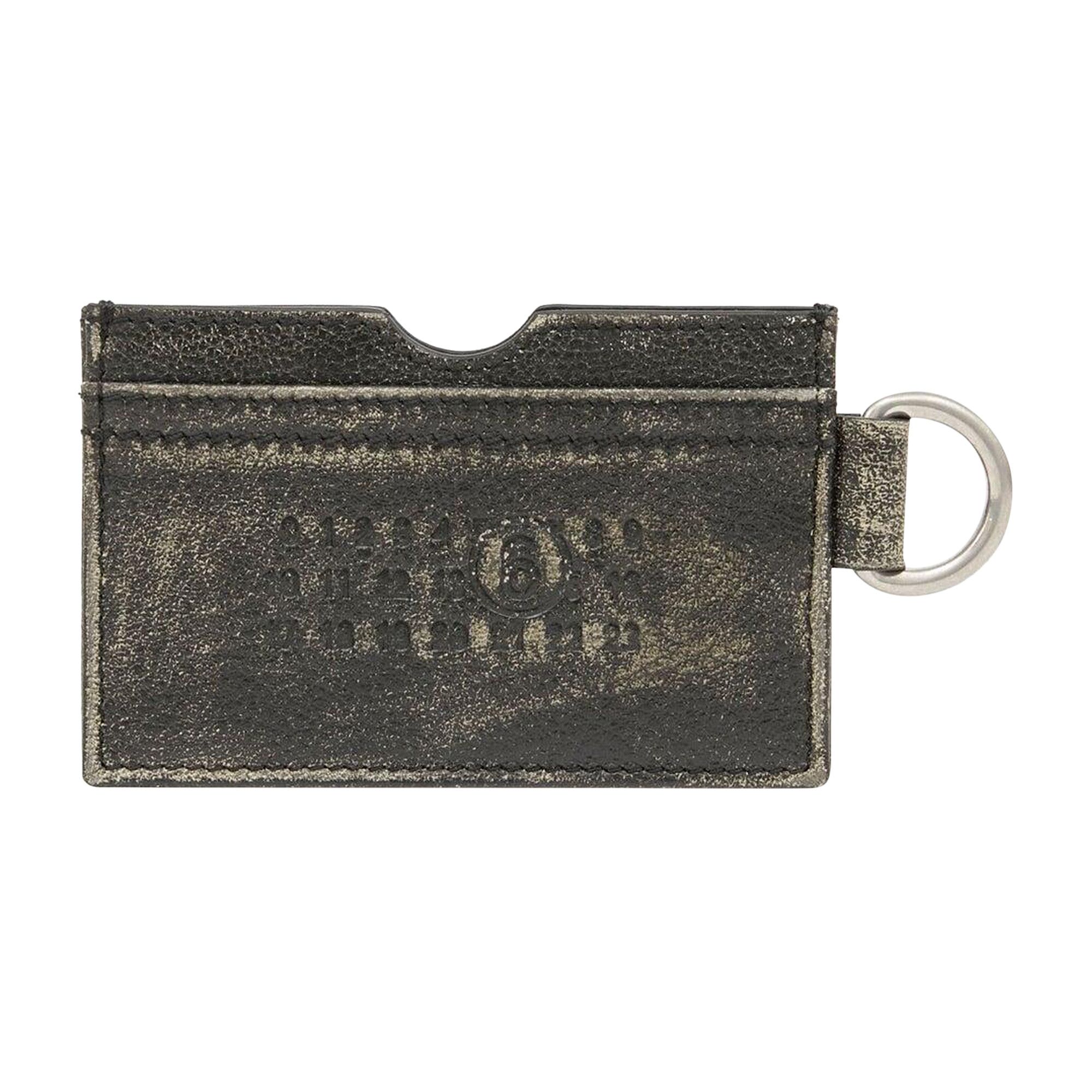 Buy MM6 Maison Margiela Numeric Card Holder 'Olive Green