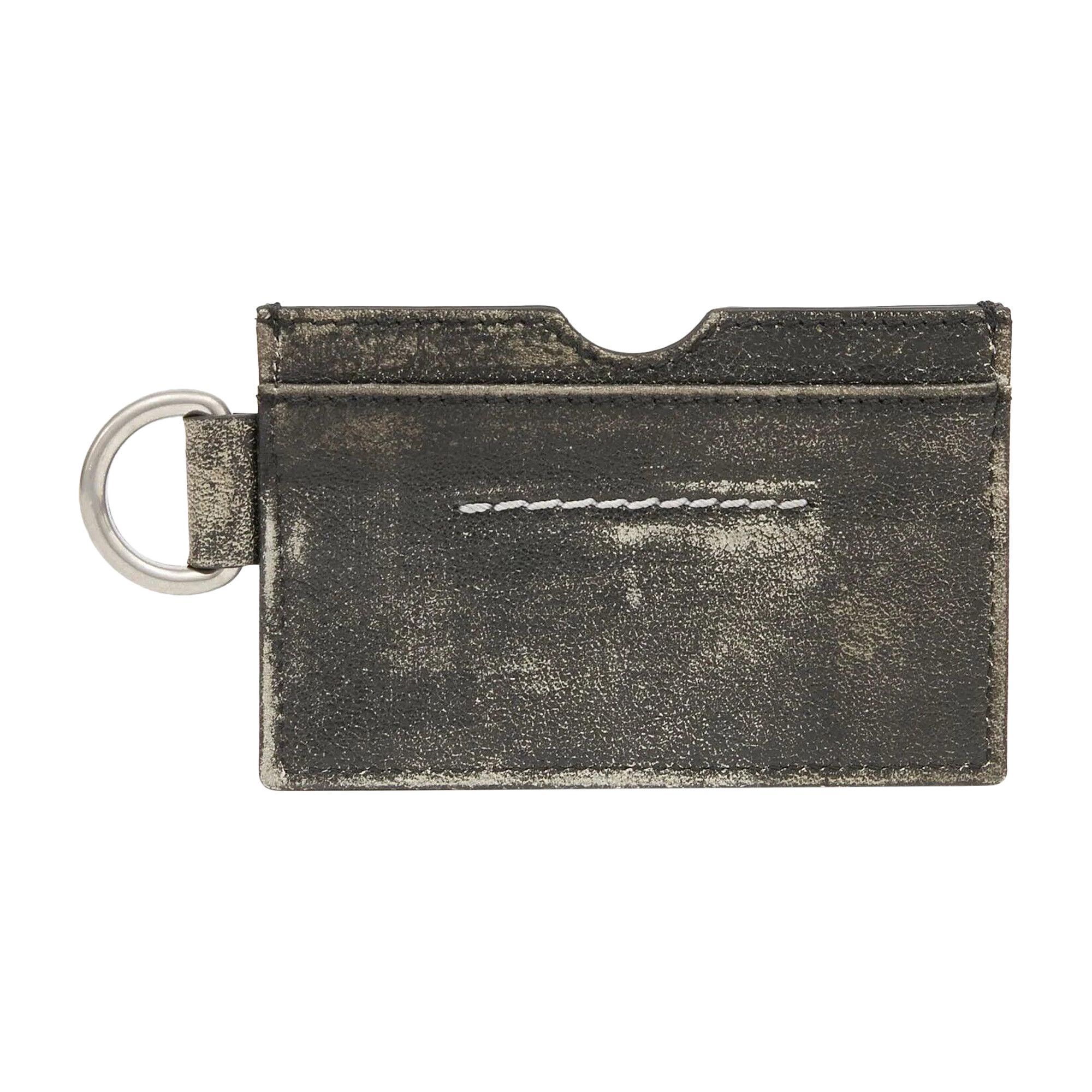 Buy MM6 Maison Margiela Numeric Card Holder 'Olive Green
