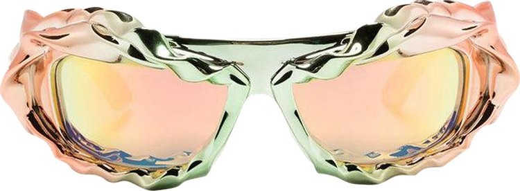 Ottolinger Twisted Sunglasses 'Metallic/Multicolor'