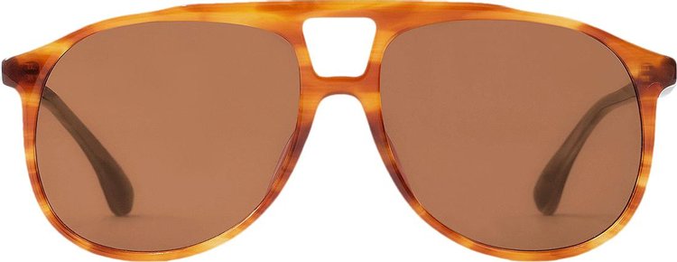 Sporty & Rich Frame N.03 Sunglasses 'Havana'