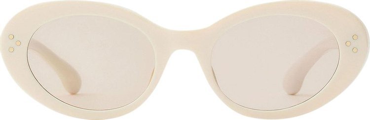 Sporty  Rich Frame N05 Sunglasses Cream