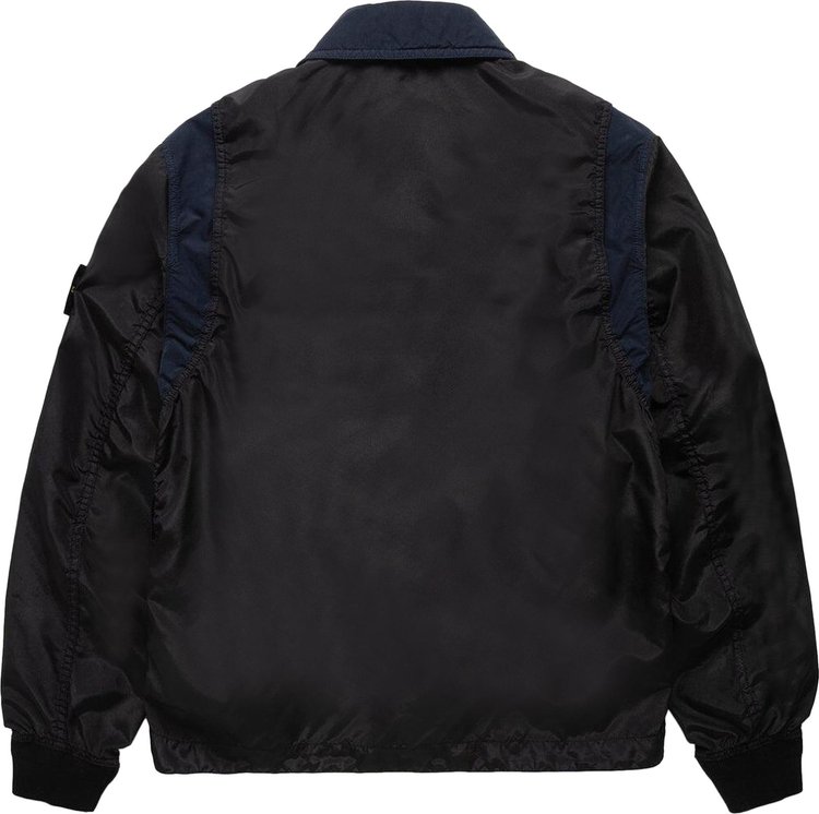 Stone Island Polyester Tela David Light Jacket Navy Blue