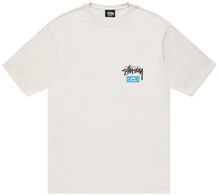 Stussy Heal The Bay Summit To Sea Tee Natural