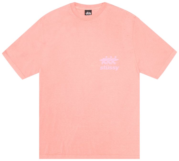 Stussy Surfwalk Tee Coral