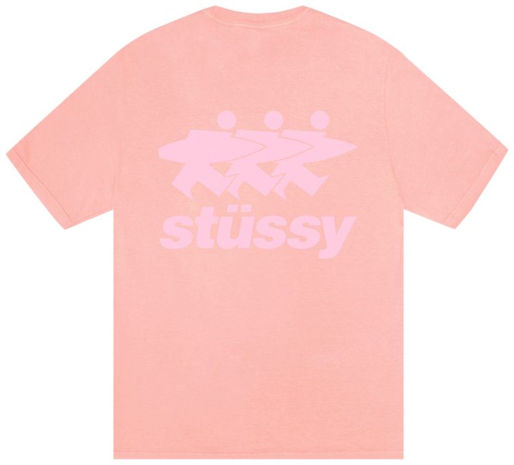 Stussy Surfwalk Tee Coral