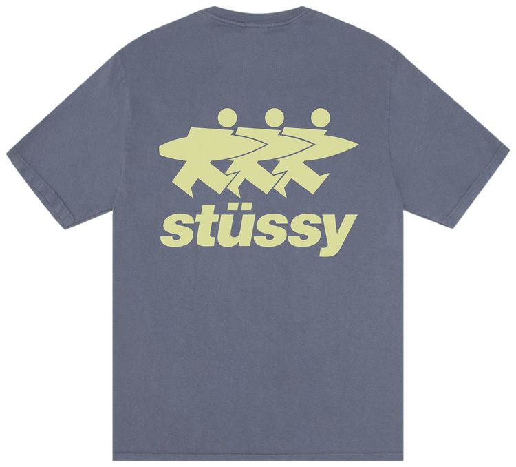 Stussy Surfwalk Tee Indigo