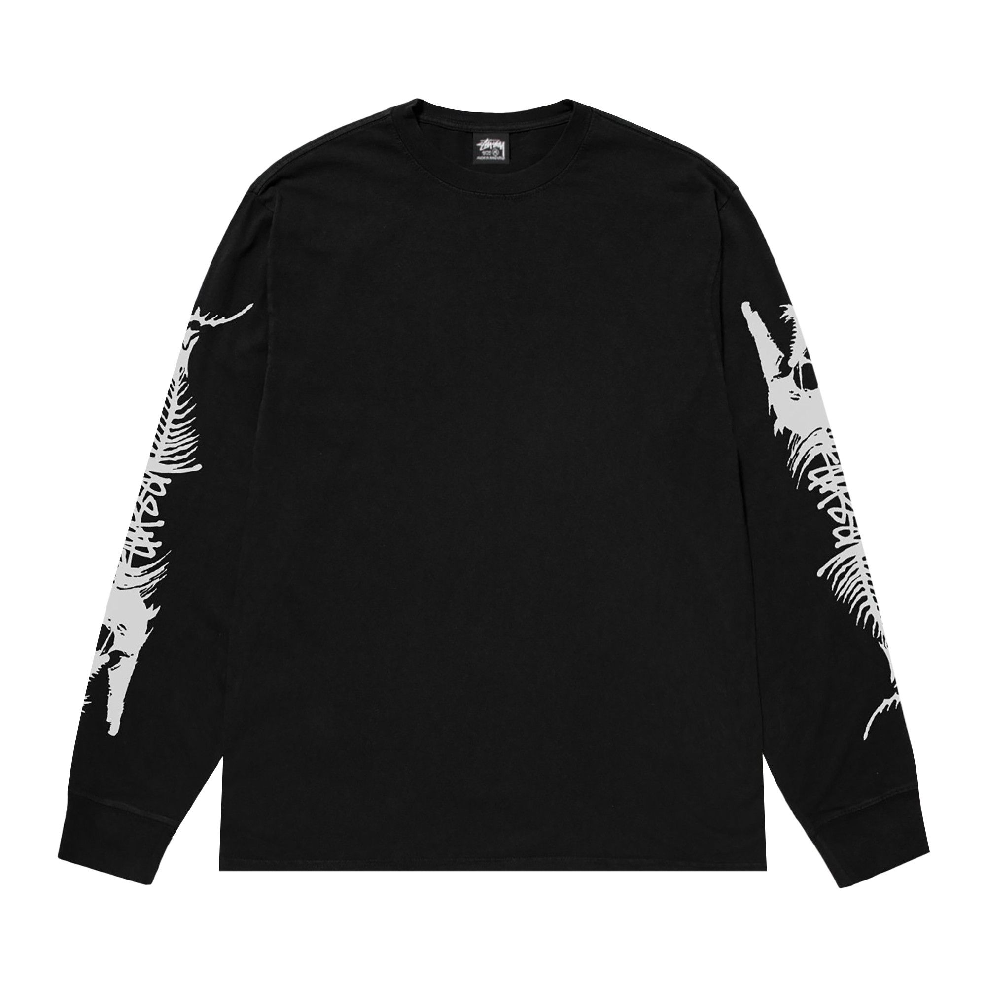 Size l Stussy Barracuda Long-Sleeve Tee 'Black'