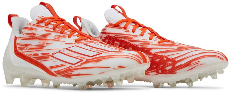 Adidas Adizero Cleats White Team Orange