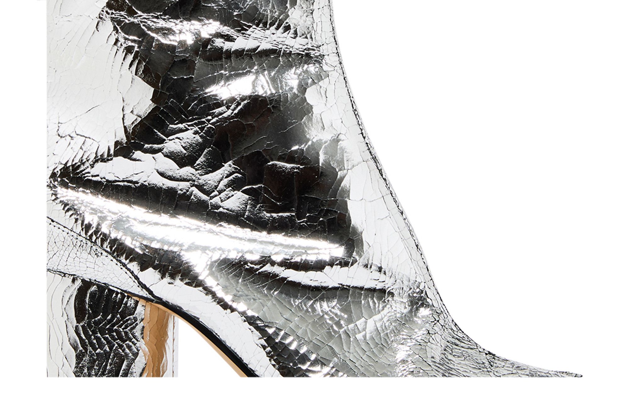 Margiela silver boots deals