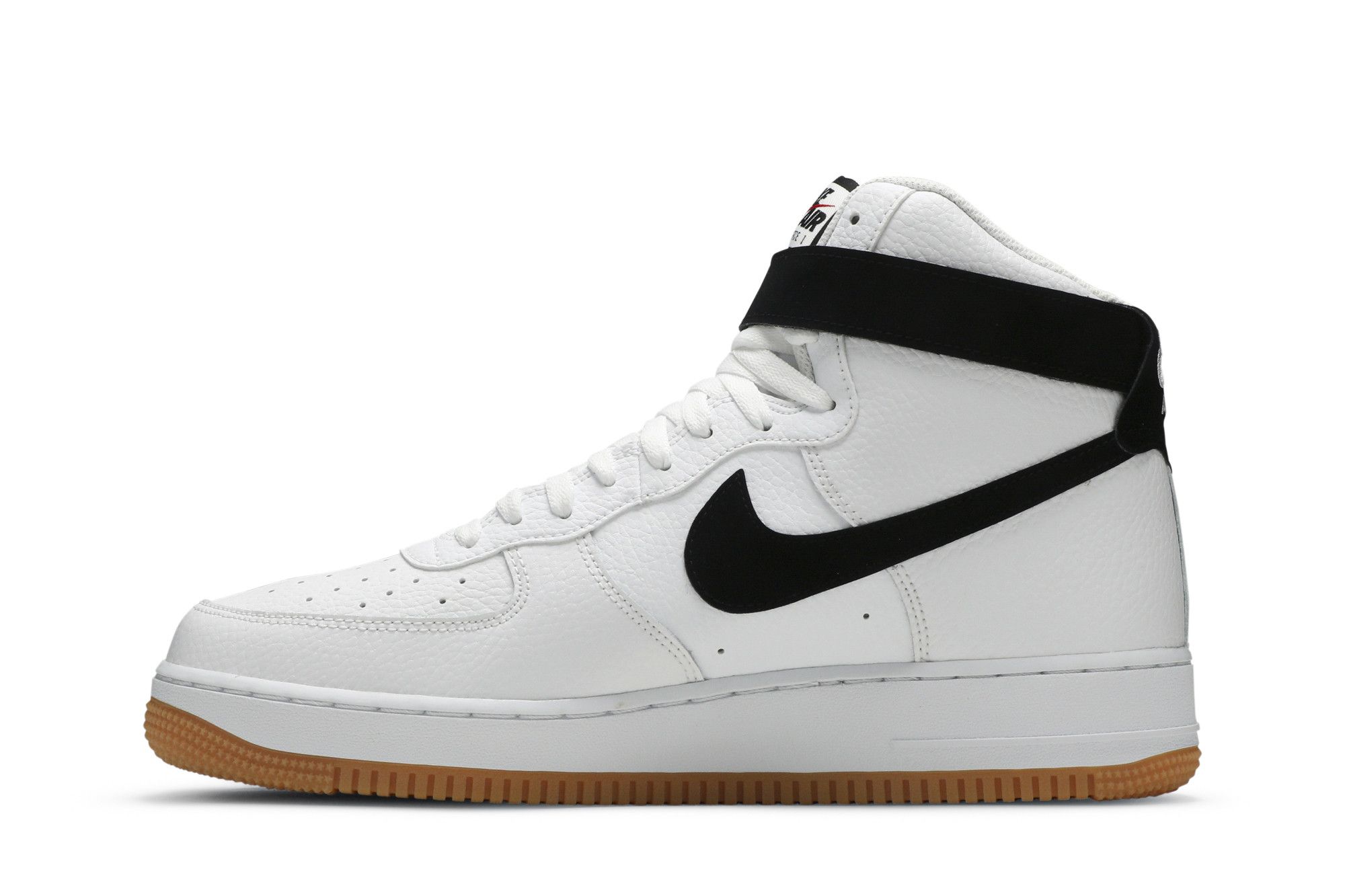 Air force 1 high black gum bottom clearance