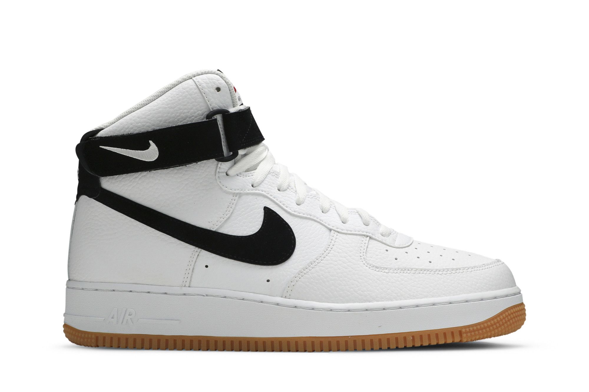 nike air force 1 07 high top black and white