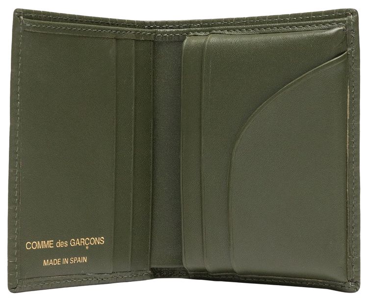 Comme des Garcons Brick Line Wallet Khaki