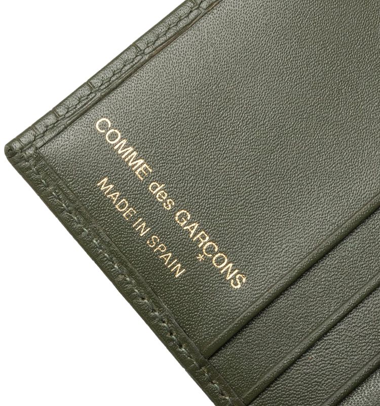 Comme des Garcons Brick Line Wallet Khaki