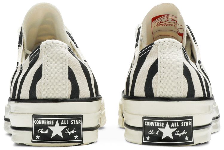 Converse Chuck 70 Low Archival Zebra Print